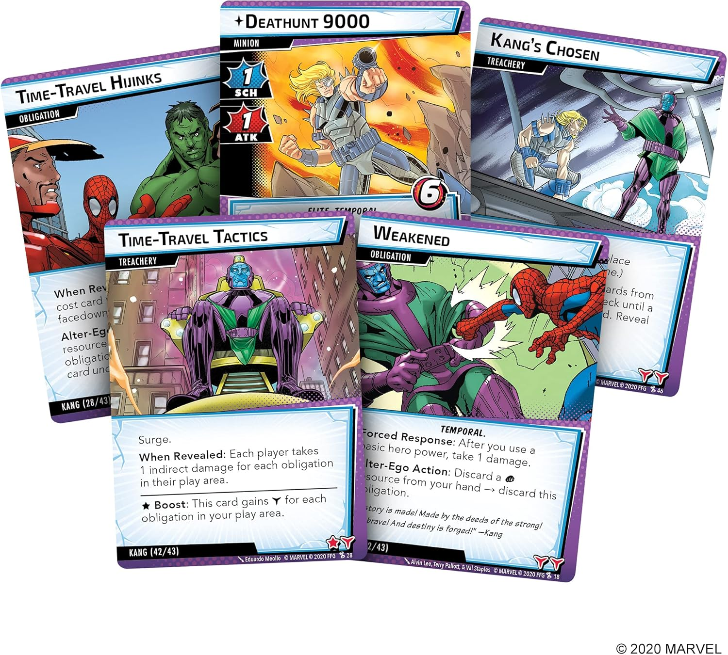 Fantasy Flight Games Marvel Champions LCG the Once and Future Kang Card Game