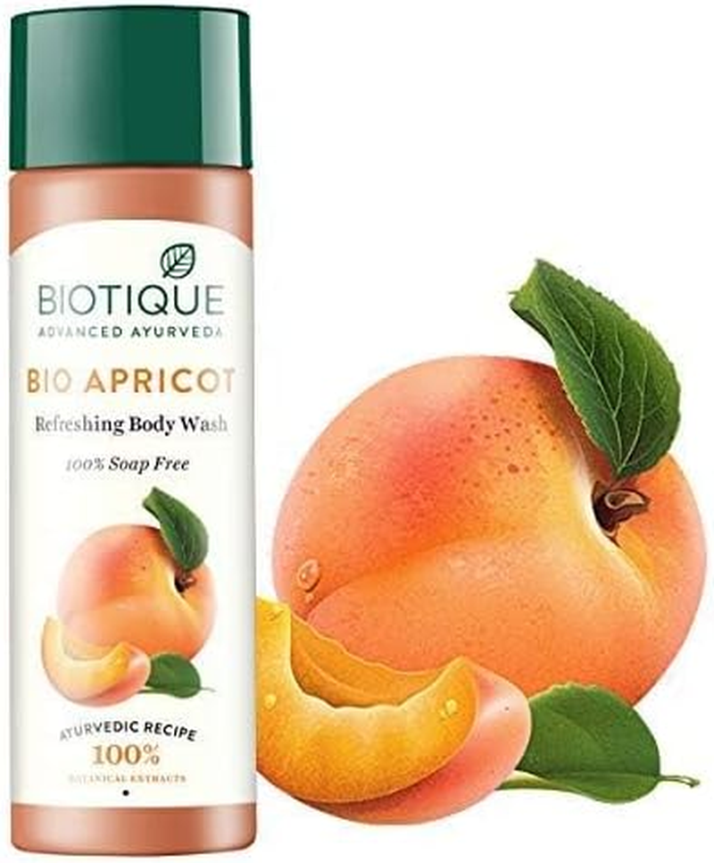Biotique Apricot Body Gel - Apricot 190Ml image number 2