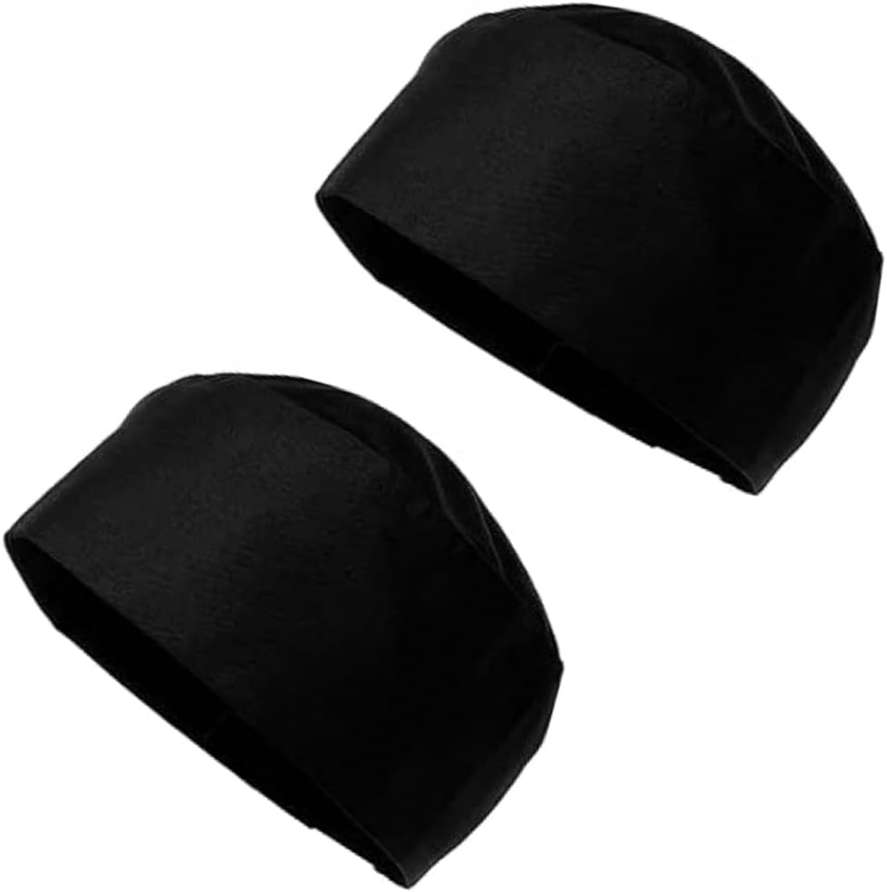 Goxfaca Cooking Work Hat Caps Serving Hats Kitchen Cooking Hat Restaurant Chef Hat Restaurant Uniform Cap Portable Black image number 3
