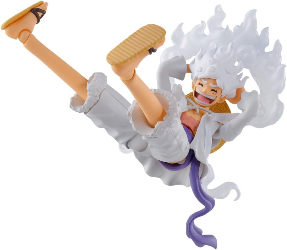 Tamashii Nations S.H.Figuarts One Piece Monkey D. Luffy Gear 5 image number 1