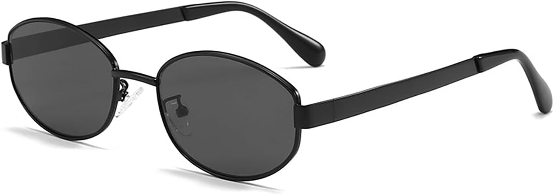 ONLYZILLA Retro Oval Sunglasses for Women Trendy Classic Shades, Non-Polarized, UV400 Protection Impact Resistant Nylon Lens image number 1