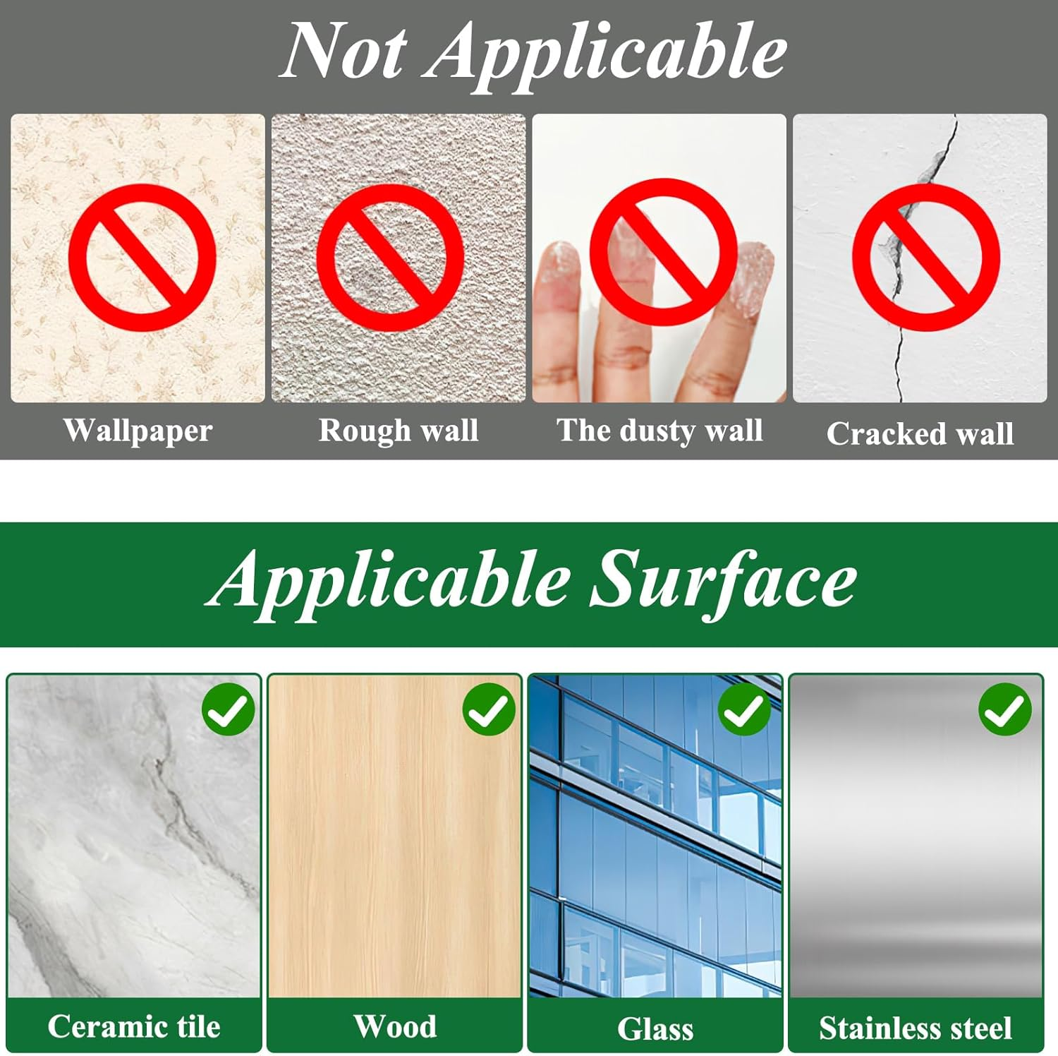 36 Pairs Picture Hanging Strips Heavy Duty, Hook and Loop Adhesive Tape Removable & Damage Free, Double Side No Nail Photo Frame Stickers for Wall Decorations on Wall (16 X 70 Mm) image number 2