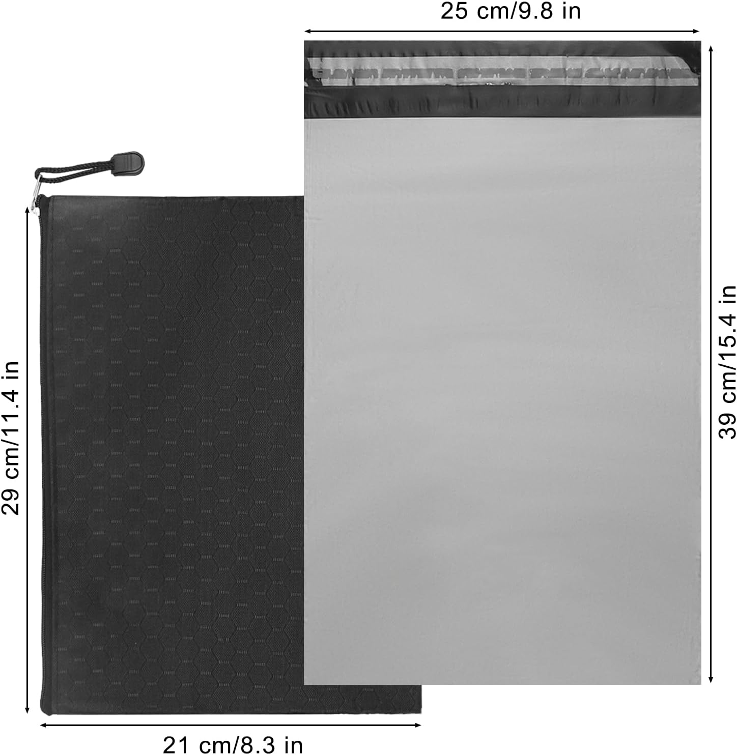 Adult Diaper Disposal Bags Pack of 200,Gray Adult Diapers Disposable Bags 9.84 X 13.78Inches Opaque Incontinence Pad Disposal Bags for Adult Diapers,Incontinence Underwear (With 2Pcs Storage Bag) image number 1