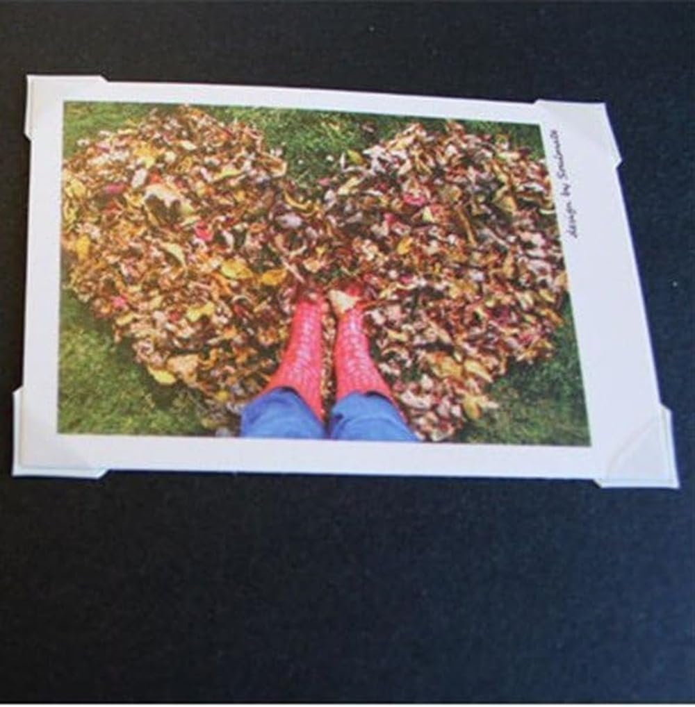 2040 Pcs Transparent Photo Corners Sticker, Self-Adhesive Photo Corners,Photo Mounting Corners Sticker for Scrapbooks Album Diary DIY Craft Supplies, 20 Sheets