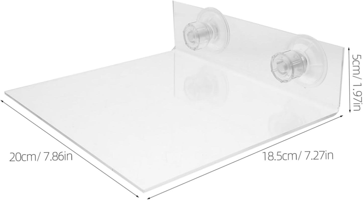 Parrot Wall Standing Platform Bird Platform Suction Cup Bird Perch Stand Training Playground image number 2