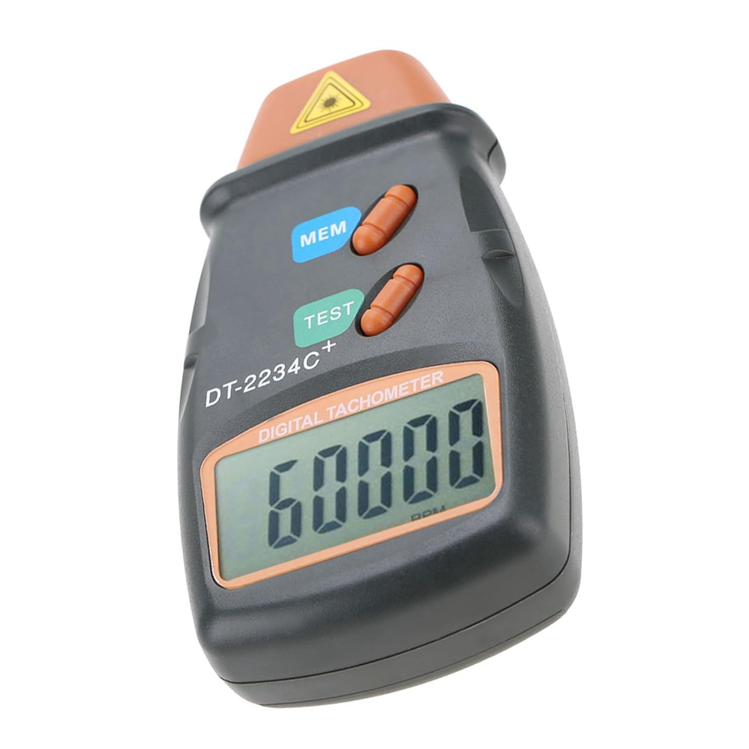 LCD Photo Digital Tachometer, Digital Tachometer, Mini ABS Plastic RPM Meter DT-2234C+ for Motor Wheel Field, Car Lathe image number 5