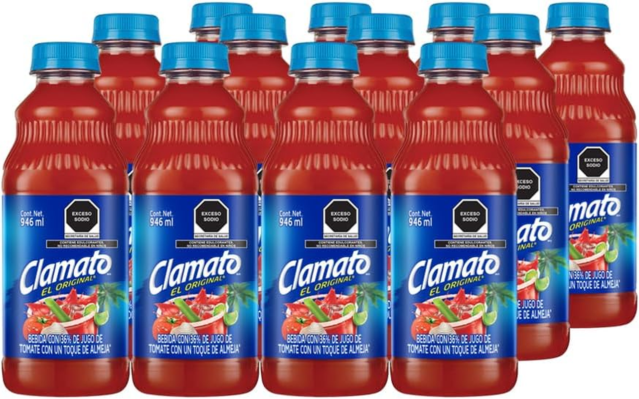 Clamato Tomato Cocktail Juice 946Ml (Pack of 2)