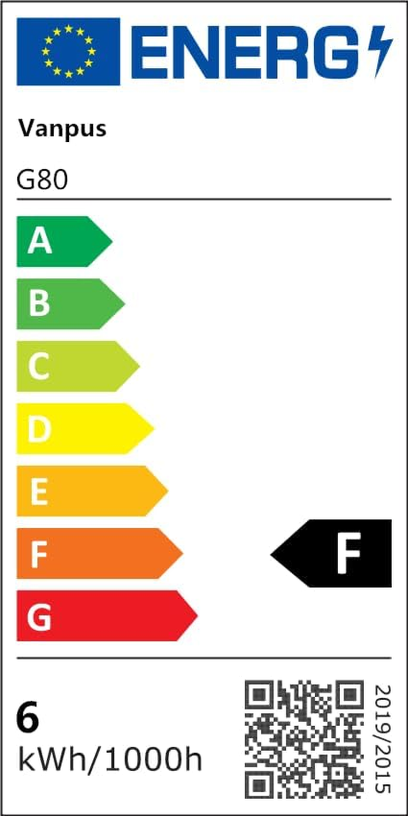 Vanpus E27 LED Warm White Filament 2700K 4W, Dim4Mbar Vintage Classic Edison LED Lamp Bulb T150