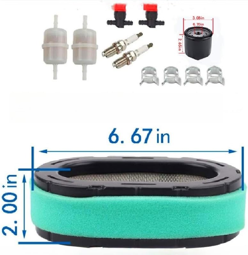 KH-32-883-09-S1 Air Filter Fit Kohler KT745 KT740 KT735 KT730 KT725 KT715 Engine Cub Cadet XT1 XT2 Lawn Mower, Premium 32 083 09-S Air Filter image number 1