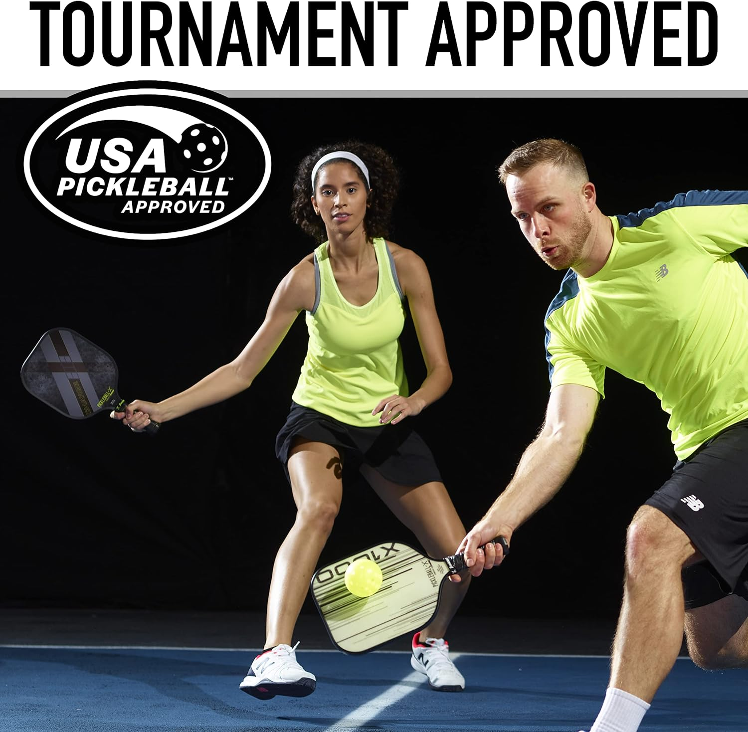 Franklin Sports X-26 Indoor Pickleballs - 3 Pack, 12 Pack & 100 Pack Bulk - USAPA Approved Tournament Pickleballs - Multiple Colors image number 5