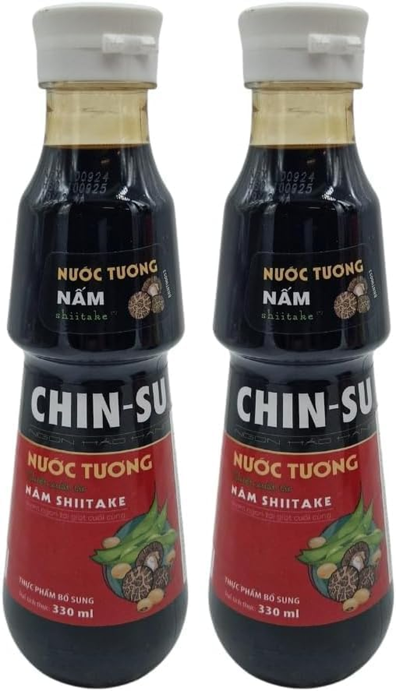 Chinsu Shiitake Soy Sauce 330Ml image number 2