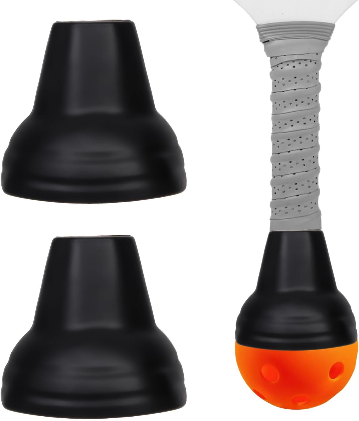 2Pcs Pickleball Ball Retrievers, Pickleball Picker Upper Grabber Suction Cup Easily Picks up Balls without Bending Fits Any Standard Pickleball Pickup Paddles for Practice Pickleball Accessories Gifts image number 1
