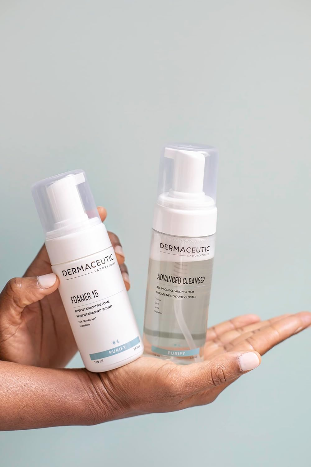 Dermaceutic Foamer 15 - Gentle Foaming Cleanser - Brightening Face Wash - Exfoliating Cleanser for a Clear and Bright Complexion - 100Ml image number 2