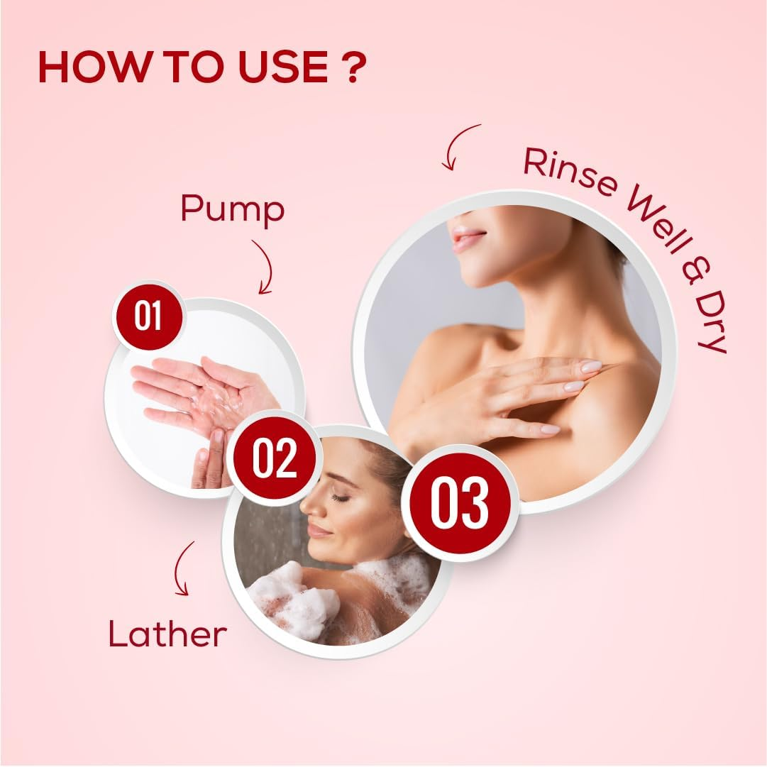 Ayouthveda Aquatic Lotus Body Wash, Gently Purifies Skin, Enhance Skin Texture & Glow, 300 Ml (Pack of 1) image number 2