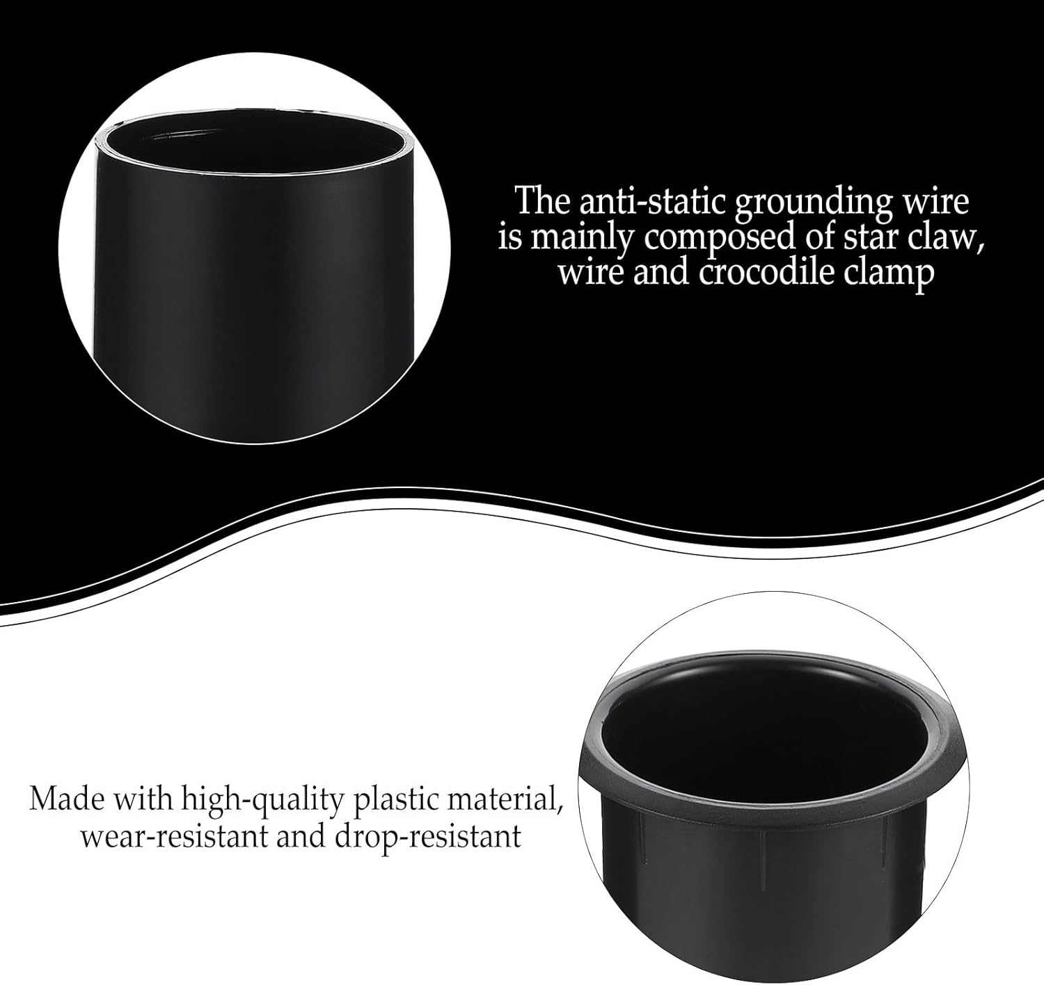 CLISPEED 5Pcs Plastic Bass Reflex Tube Subwoofer Port Speaker Air Outlet 60X110Mm Replacement Speaker Parts for Home Audio Systems in Australia image number 1