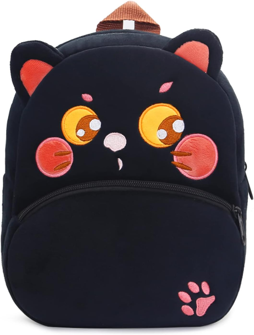 KISSOURBABY Zoo Toddler Kids Backpacks Cute Plush Animal Backpacks for Girls