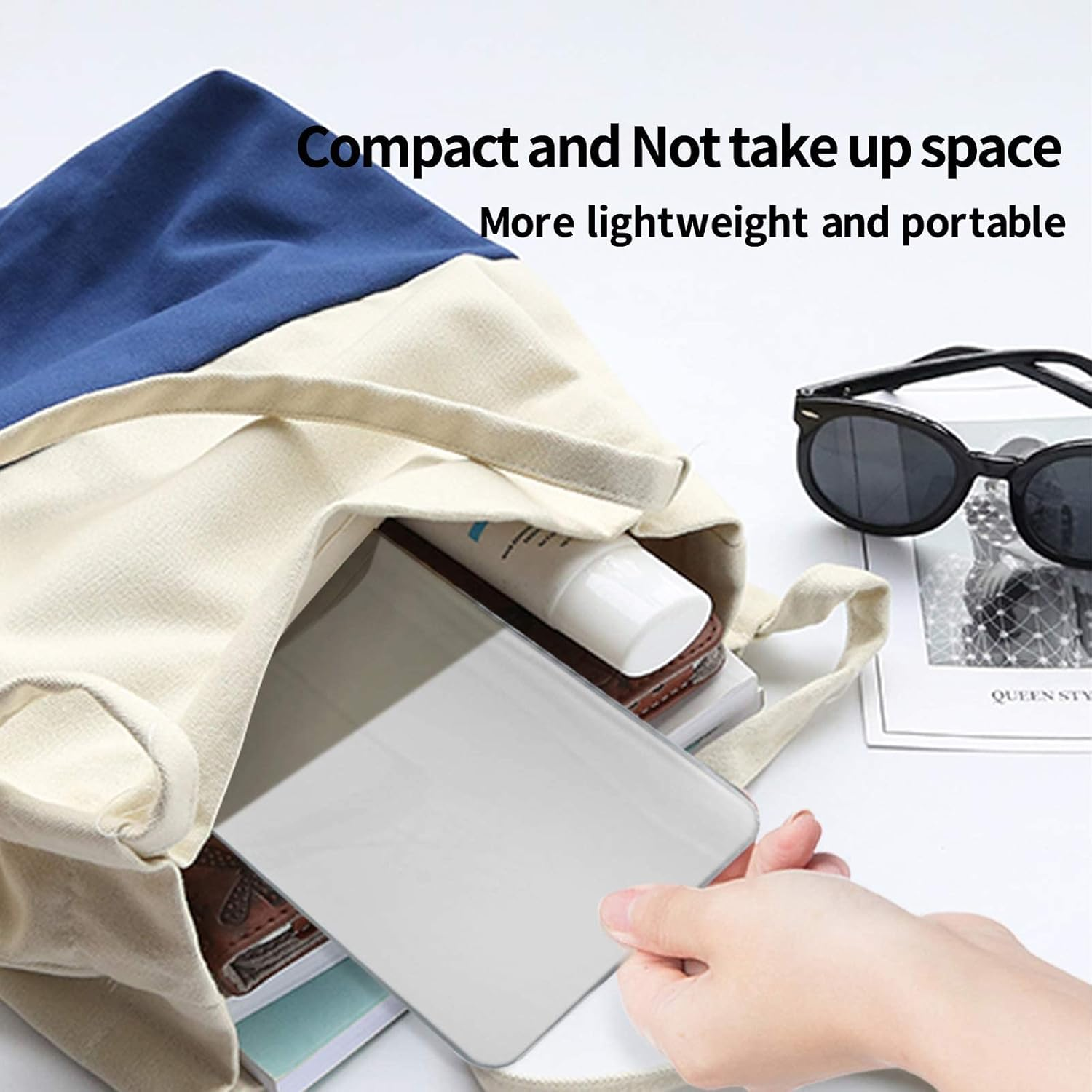 WILD POWER Travel Scale for Body Weight, Rechargeable Portable Weight Scales Digital Bathroom Mirror Scale Mini Electronic Scale for Personal Health, Body Tape Measure Included image number 2