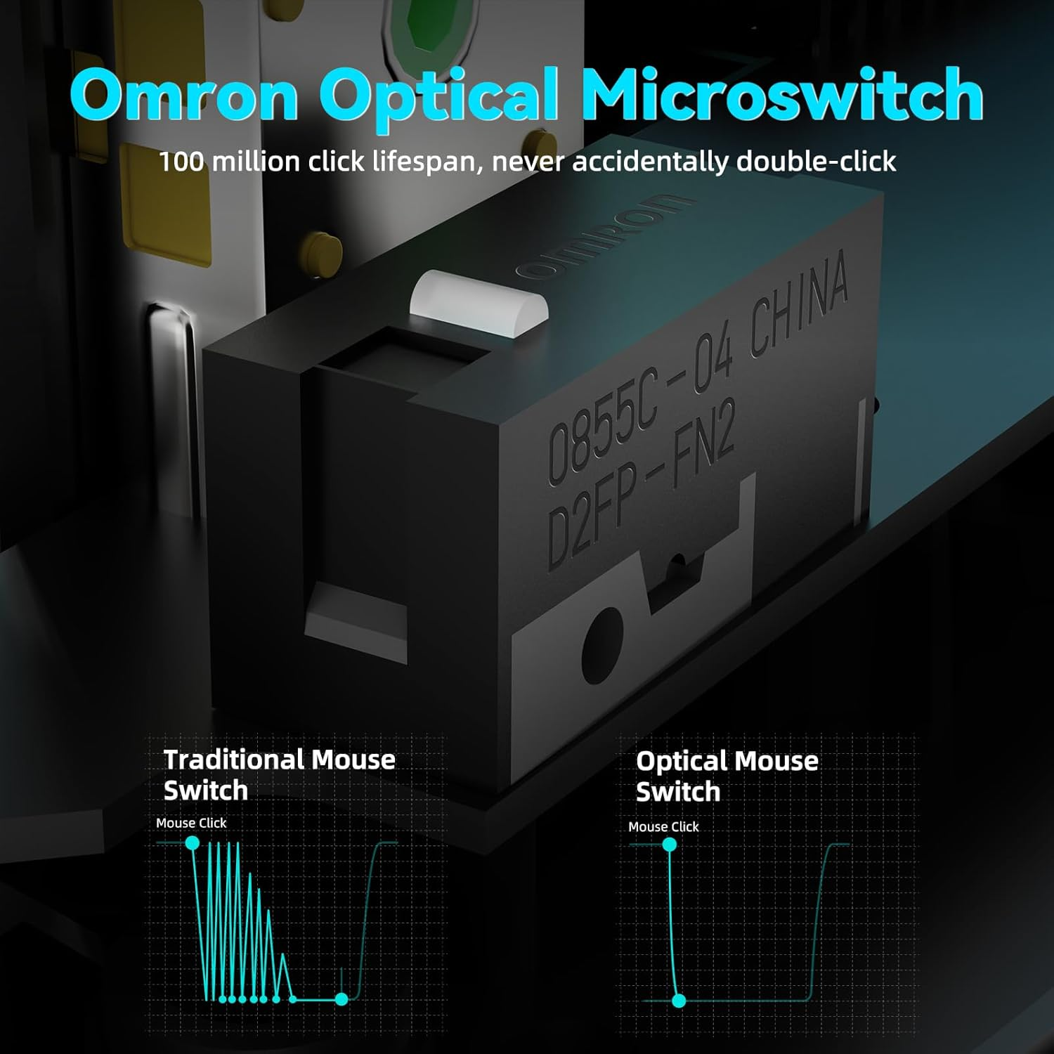 ATTACK SHARK V5 Wireless Gaming Mouse with 42000 DPI -PAW3950 MAX Sensor -55G Ultra-Lightweight-Nordic 52840 Mcu,Wired/Bt/2.4Ghz Wirelss Programmable Mouse for Pc/Mac (White) image number 1