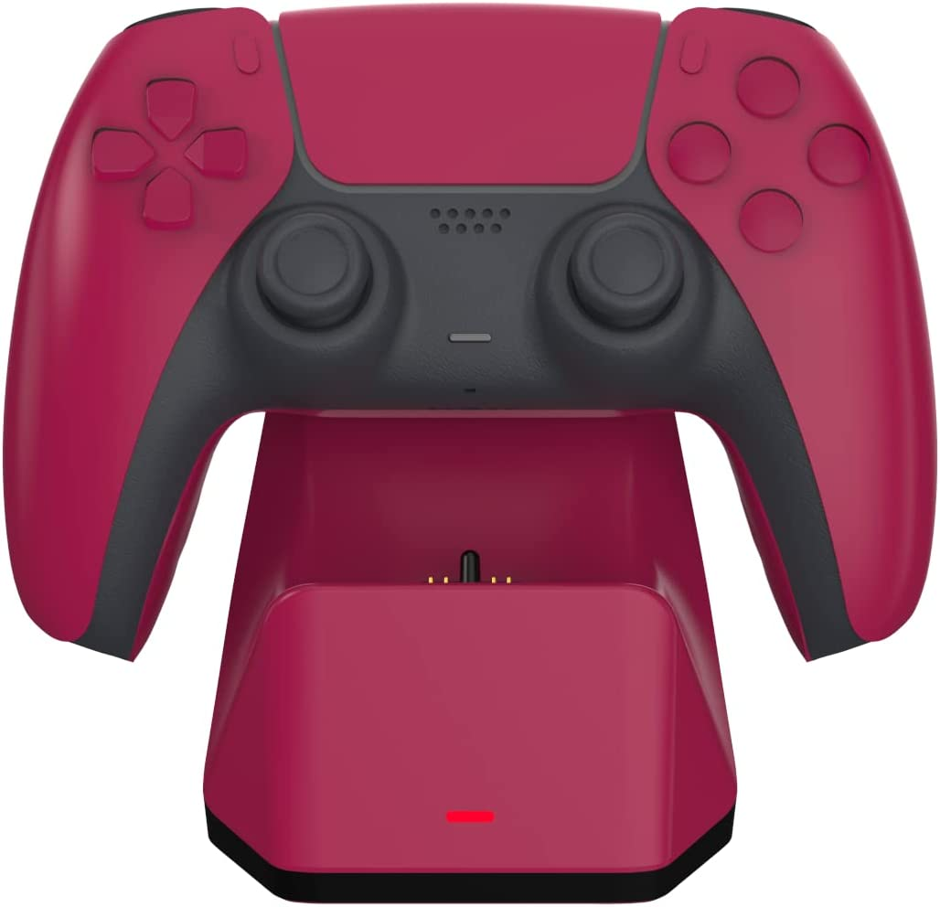 Powerwave PS5 Charging Display Stand Red - White image number 3