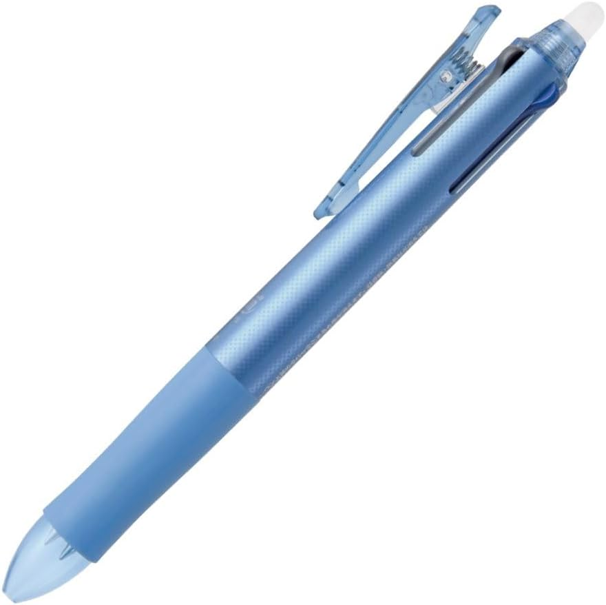 Pilot Frixion 4 Color Ballpoint Pen, Light Blue Body (LKFB-80EF-LB) image number 2