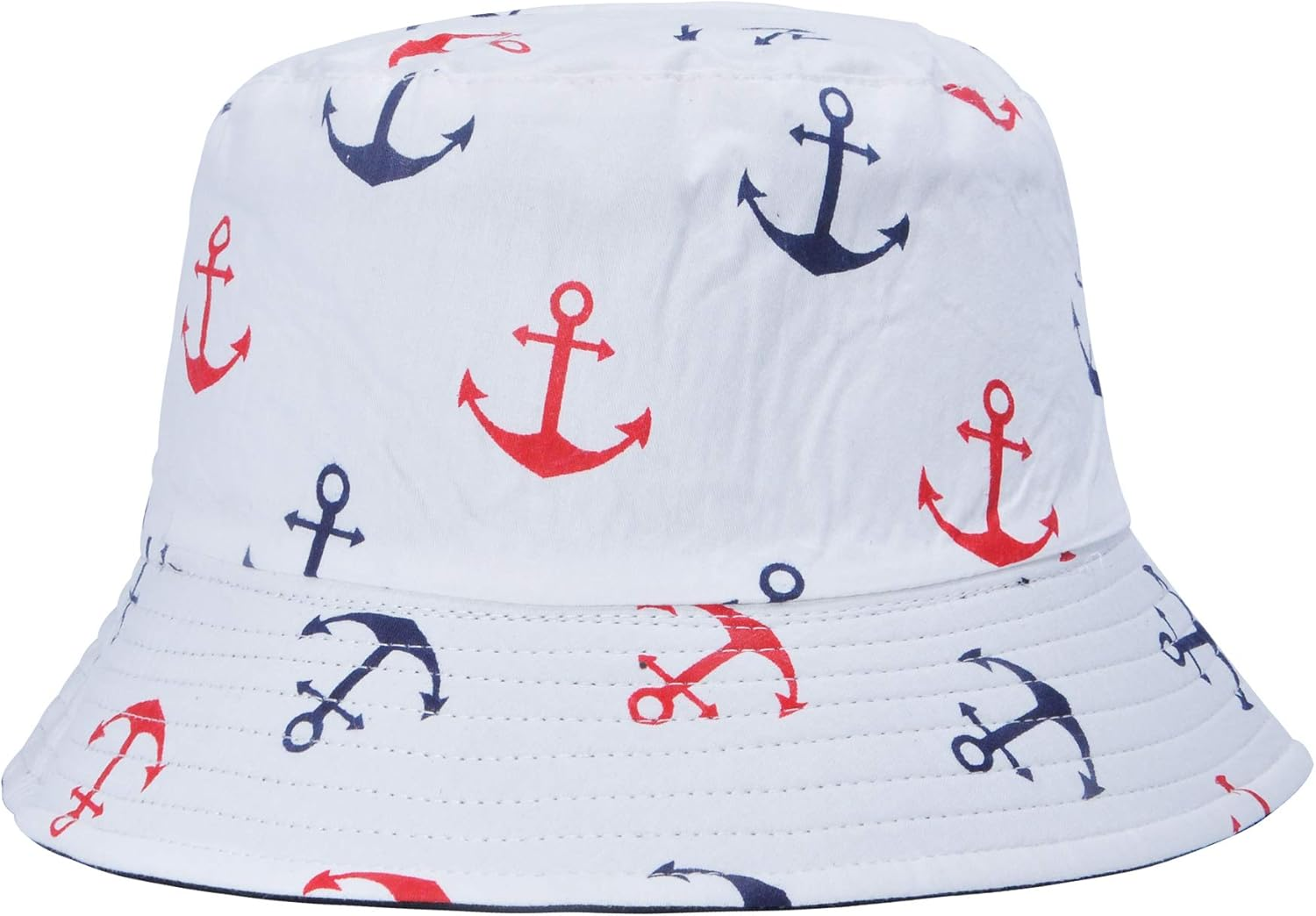 ZLYC Unisex Travel Lovely Print Bucket Hats Cute Outdoor Fishmen Cap