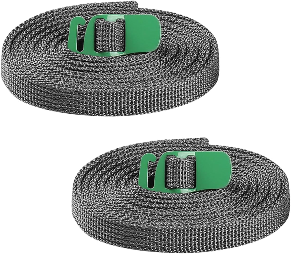 MOBUTOFU 2Pcs Binding Rope for Camping Luggage Tie down Straps Quick Release Buckle image number 5