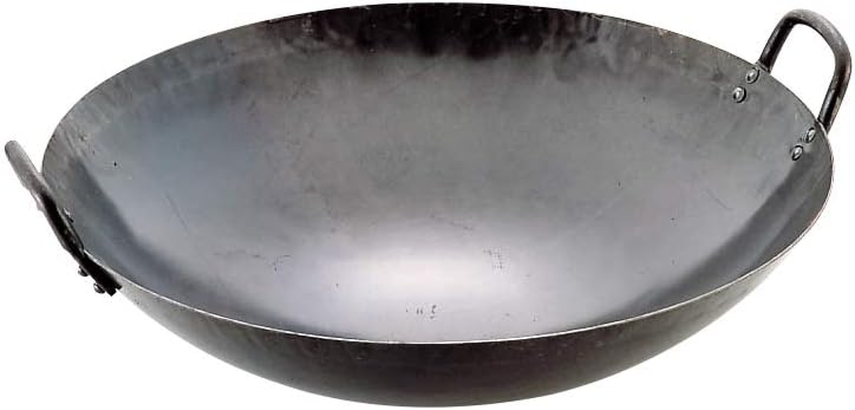 Yamada 1700210 Iron Hammered Wok, 22.4 Inches (57 Cm) image number 3