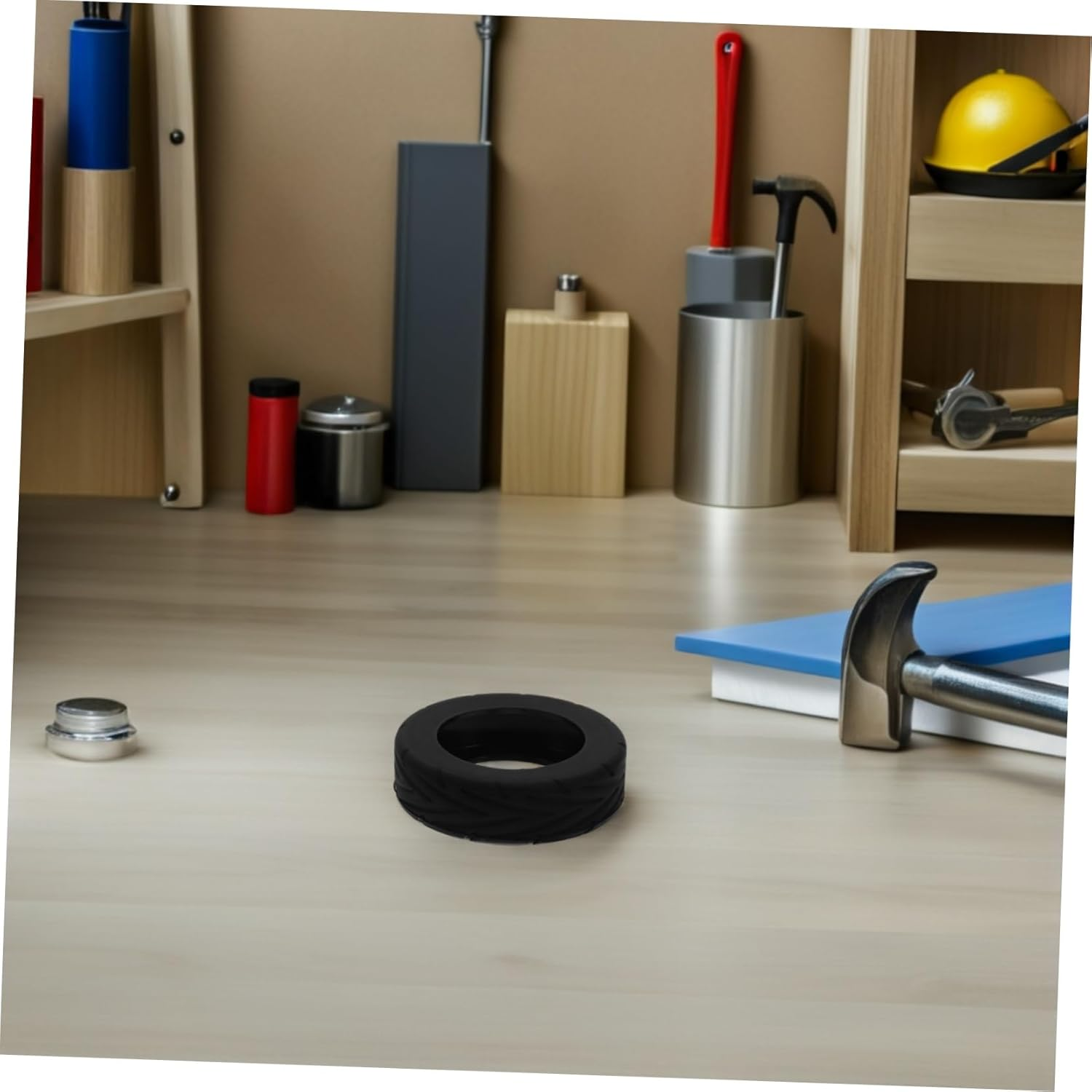 CONGARTENO 16Pcs Soft Silicone Luggage Wheel Covers Silent Noiseless Spinner Suitcase Protectors Durable Abrasion Resistant Travel Accessories for Suitcase Wheels Replacement image number 6