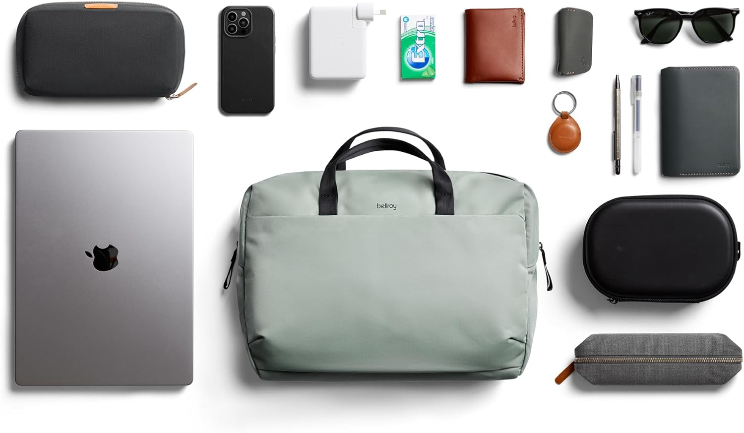 Bellroy via Work Bag (14L Laptop Messenger Bag) - Eucalyptus image number 1