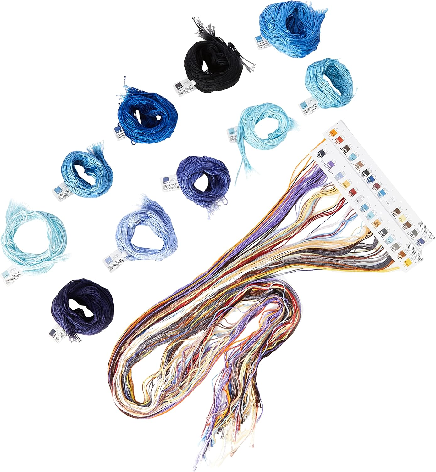 Dimensions Needlepoint Kit, Winter Sky Cabin, 11'' X 14'' image number 3