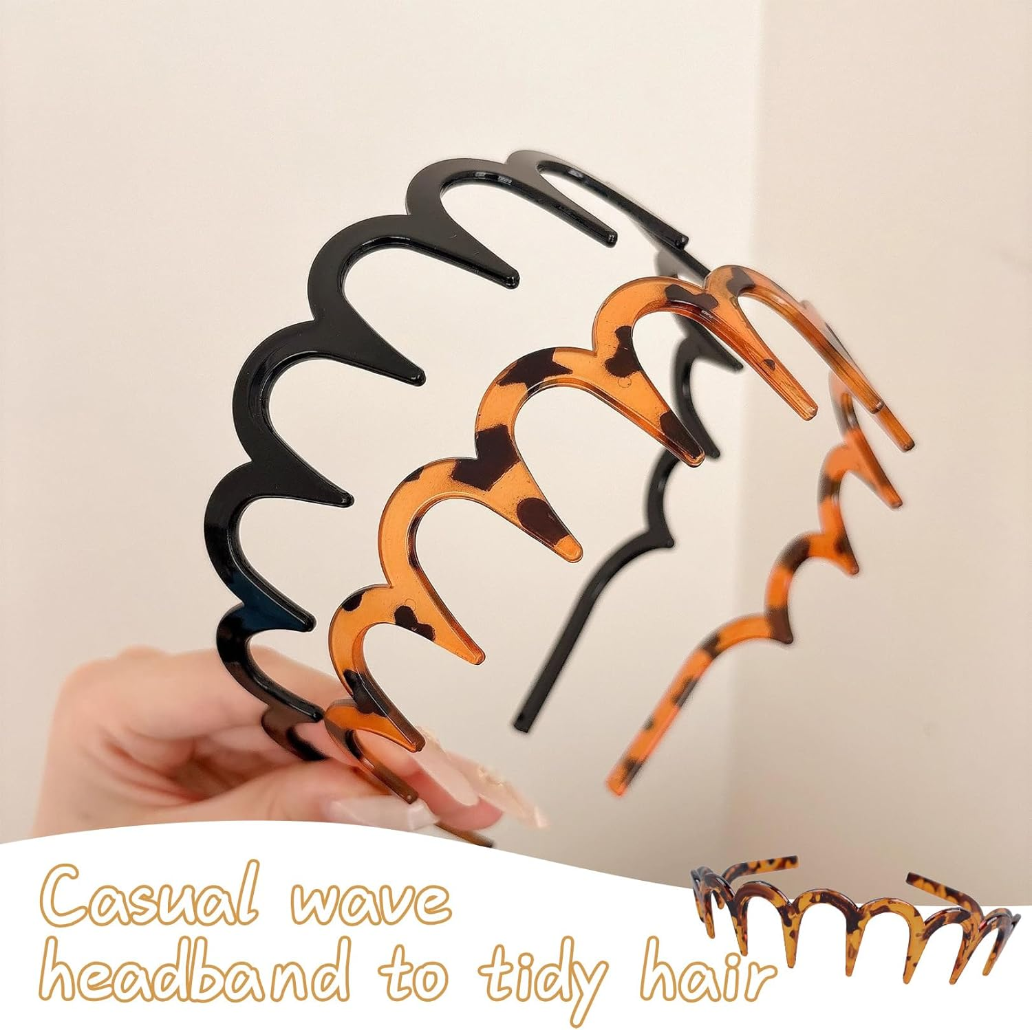 Pack of 2 Zigzag Headband image number 5