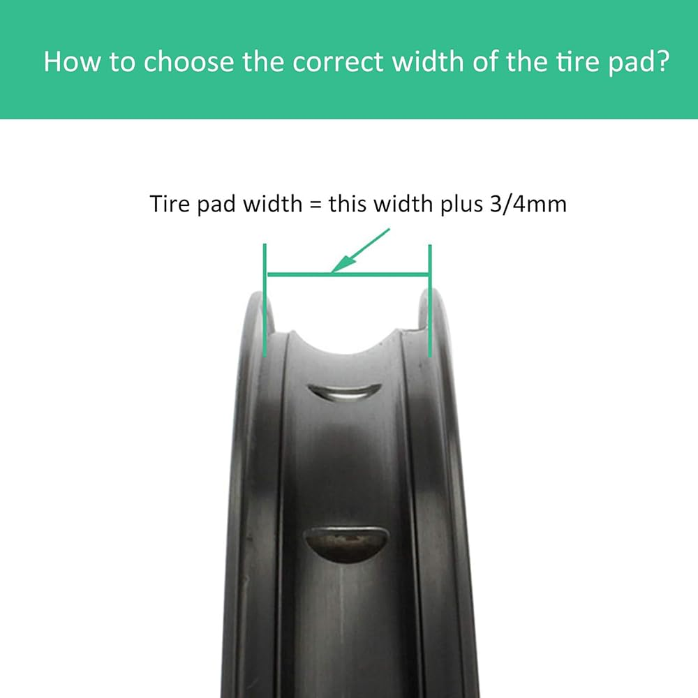 25 Mm Tubeless Rim Tape, PET Adhesive Tape for Bicycle Rims, Tubeless Kit with 10M Roll of Bike Tape for Mtb/Road/Gravel Bikes(Black) image number 5