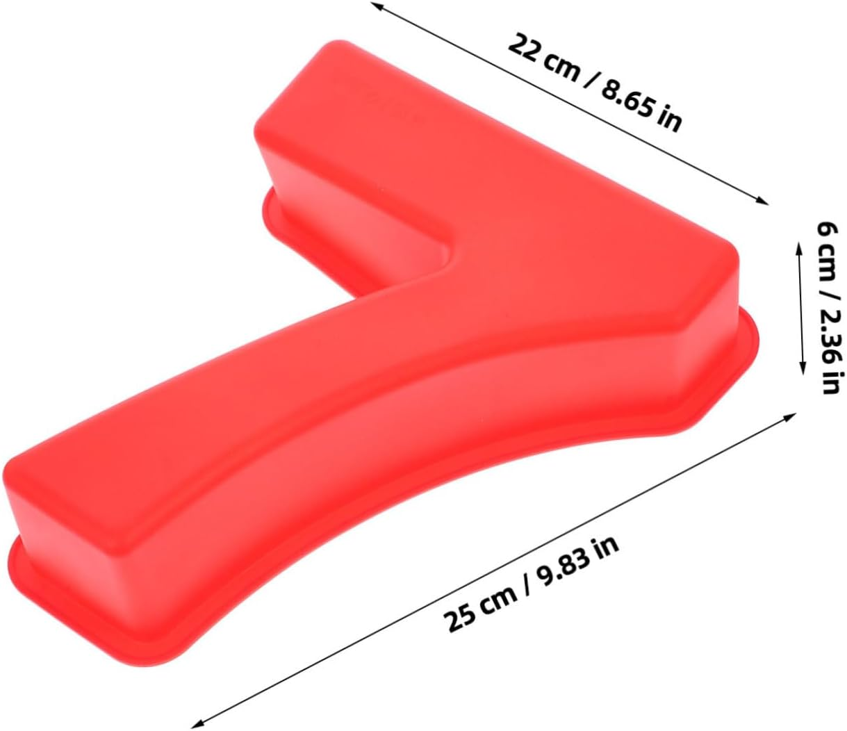 Number Cake Pans Set of 7 Silicone Moulds for Baking Non-Stick Easy to Clean for Home Baking image number 6