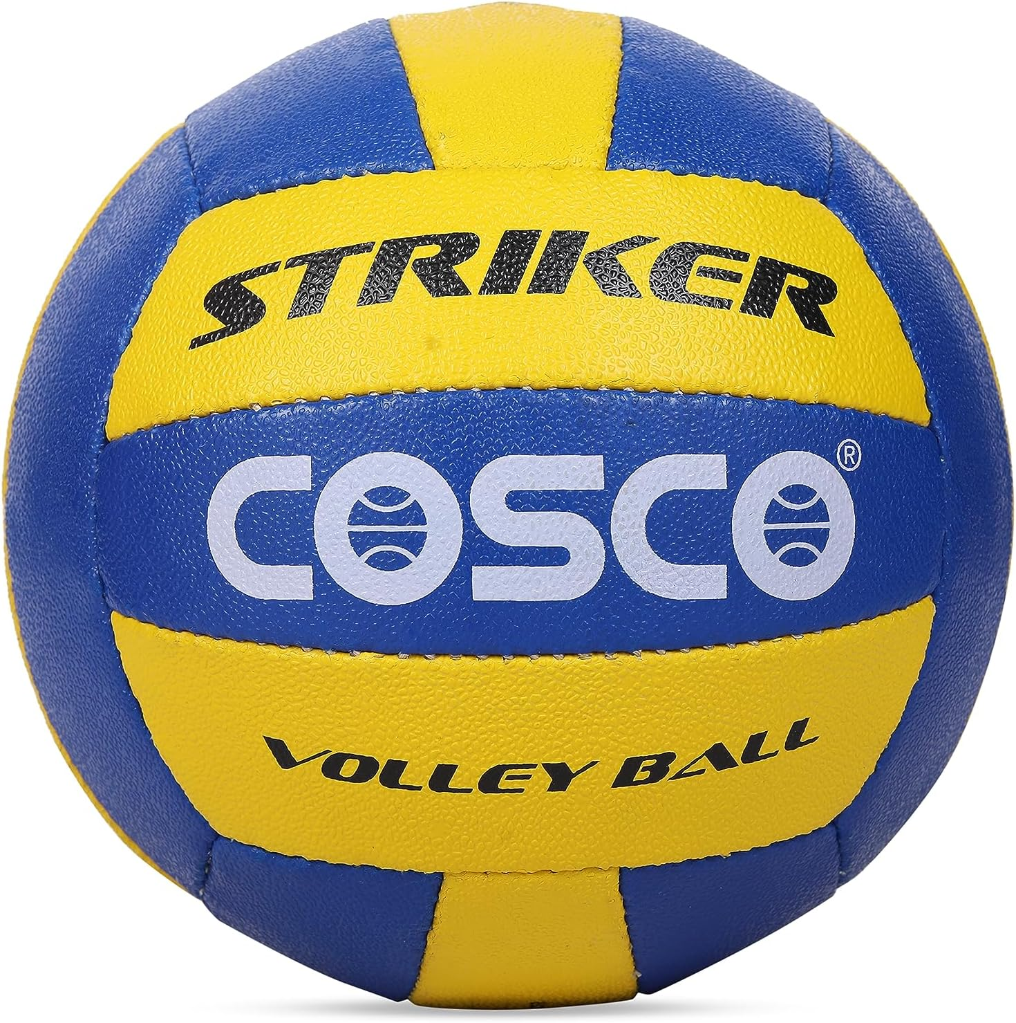 Cosco Striker Volleyball, Size 4, Yellow/Blue image number 4