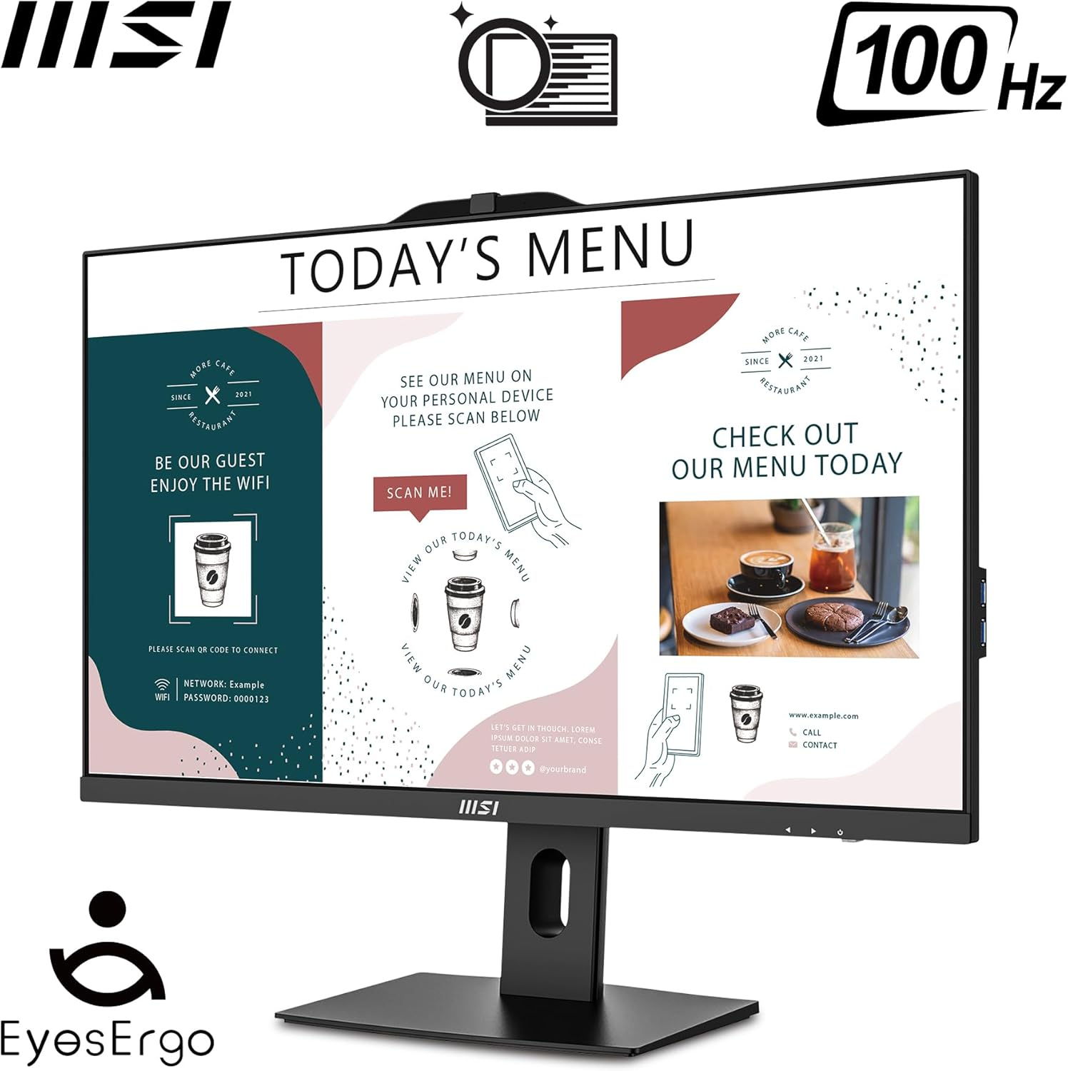 MSI PRO AP272P 14M-491AU 27" All in One Desktop PC, FHD, IPS, Intel Core I5-14400, 16GB DDR5 RAM, 512GB M.2 SSD, WIFI6E BT5.3, Win 11 Home, Webcam, Height Adjustable, Wireless KBM, White