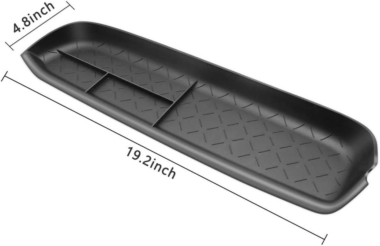 Kenddeel Center Console Organizer Tray,Passenger Storage Organizer Mat,Glove Box Storage Organizer Tray Compatible with Toyota RAV4 2022 Accessories 2024-2019 image number 5