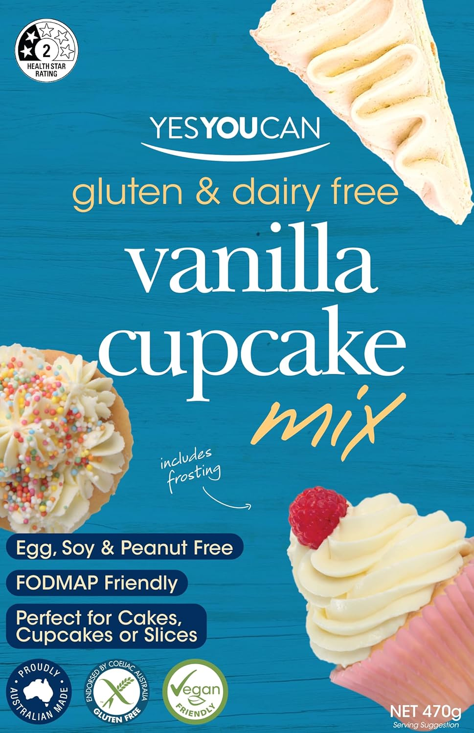 Yes You Can Vanilla Cup Cake Mix 470 G image number 4