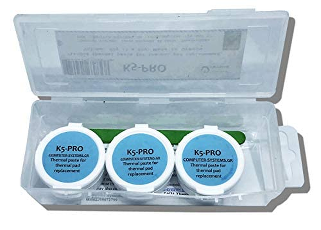 K5 PRO Viscous Thermal Paste for Thermal Pad Replacement 60G 3X20G Pack (Apple Imac Sony PS4 & PS3 XBOX Acer Aspire Etc) image number 2