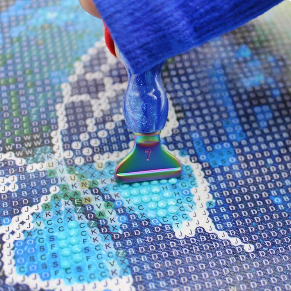 25 Pcs Diamond Paintings Pen, SENHAI 5D Diamond Art Paintings Accessories Tools Stainless Steel Tips for for DIY Painting Crafts Nail Art Cross Stitch Decor image number 4