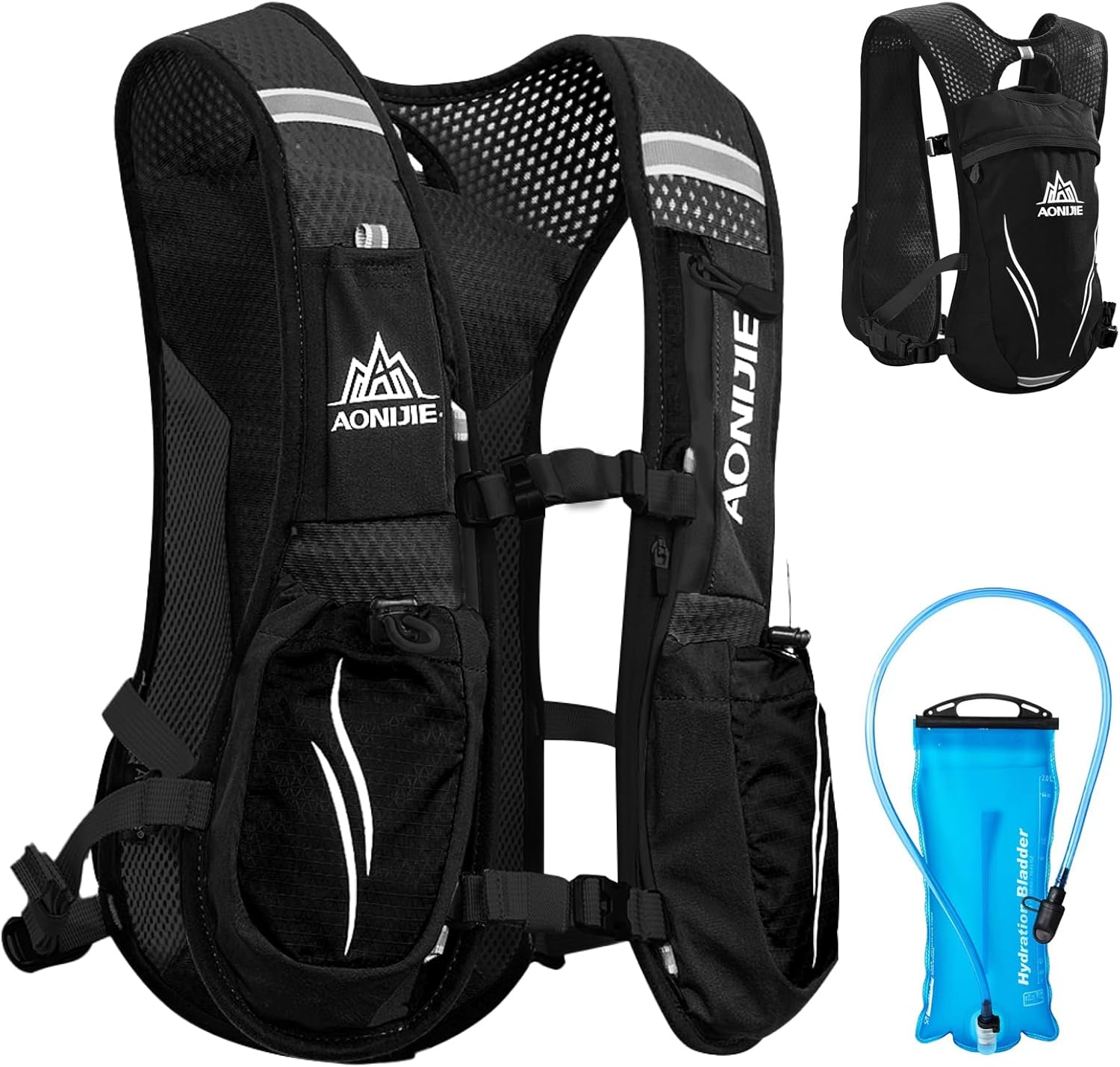 TRIWONDER Hydration Pack Backpack 5.5L Trail Running Hydration Vest for Men Women