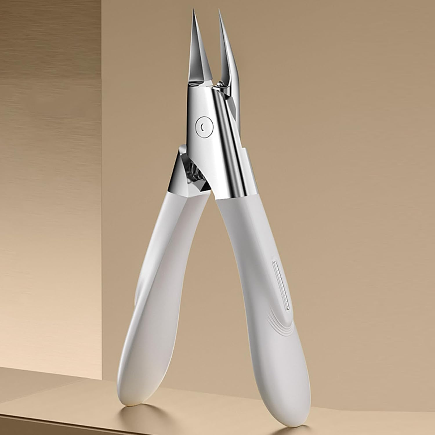 Angled Nail Clippers - Precise Toenail Trimmer | Portable Travel Ingrown Fingernail Cutter for Manicure Pedicure Women Men Seniors Kids Salon image number 6