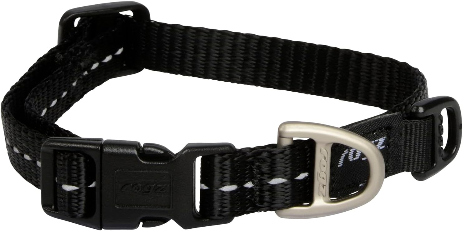 Rogz Classic Reflective Dog Collar Pink Extra Small image number 6