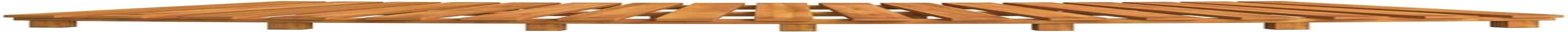 Vidaxl Durable Spa Steps - Made of Solid Acacia Wood, Handy Accessory for Spas and Pools, 2 Pcs Included, Offers a Simple and Timeless Slatted Design, Brown image number 4