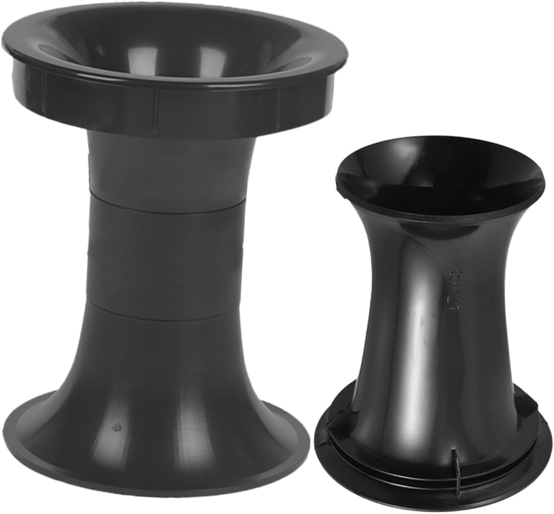 WATIIFUFU 2Pcs Bass Reflex Port Tubes for Enhanced Low Frequency Response Stylish Speaker Parts Accessories Improves Sound Quality Airflow Extends Speaker Lifespan for Music Enthusiasts image number 5