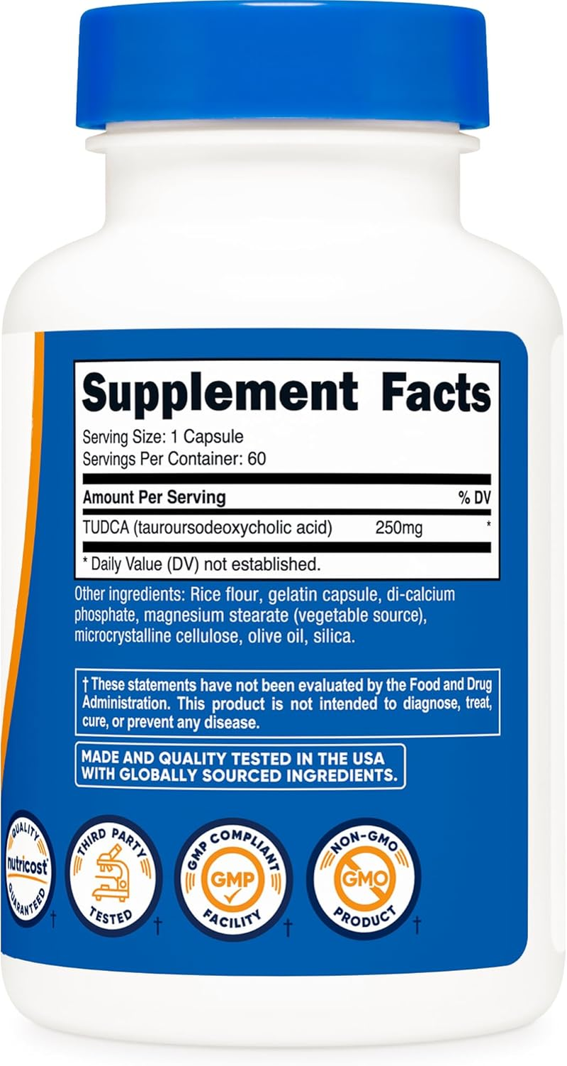 Nutricost Tudca 1 Bottle image number 5