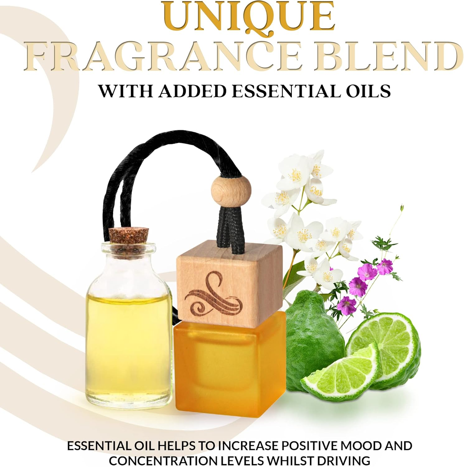 One Million Car Air Freshener for Men | Car Scents Air Freshener with Vent Clip | Strong Car Perfume Air Freshener with Odour Eliminating Technology | Long Lasting Car Air Freshener by Perfa image number 1