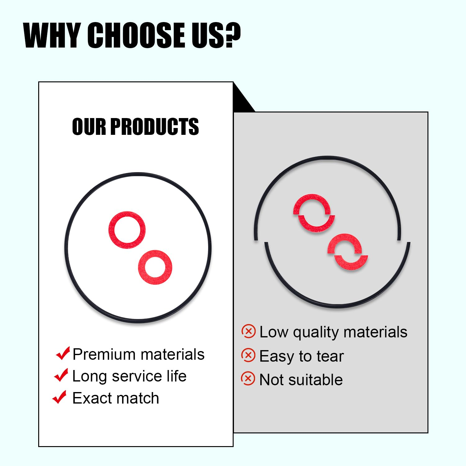 9Pcs Carburetor Float Bowl Gasket Kit, Bowl Gaskets and Bolt Washer Lawnmower Gaskets Parts Accessories Replace for GX120 GX160 GX200 GXV120 GXV140 GXV160 Engine image number 5