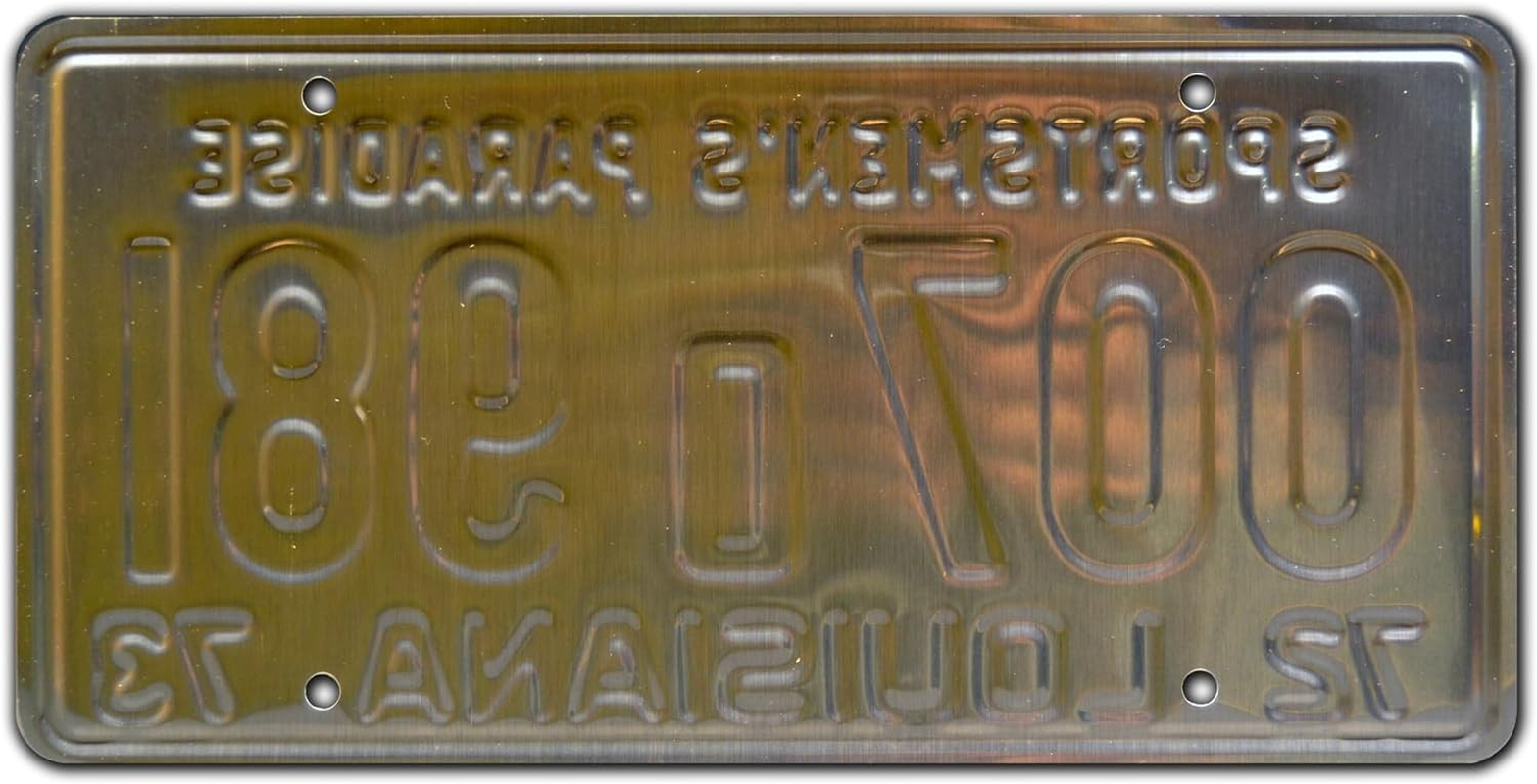 Jaws | Shark Autopsy | Metal Stamped License Plate image number 4