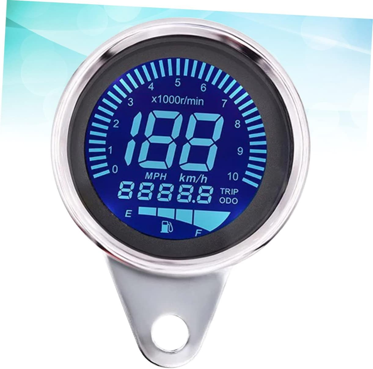 FELTECHELECTR Retro LCD Motorcycle Instrument Odometer Speedometer Tachometer for Electric Motorbike Accessories image number 5