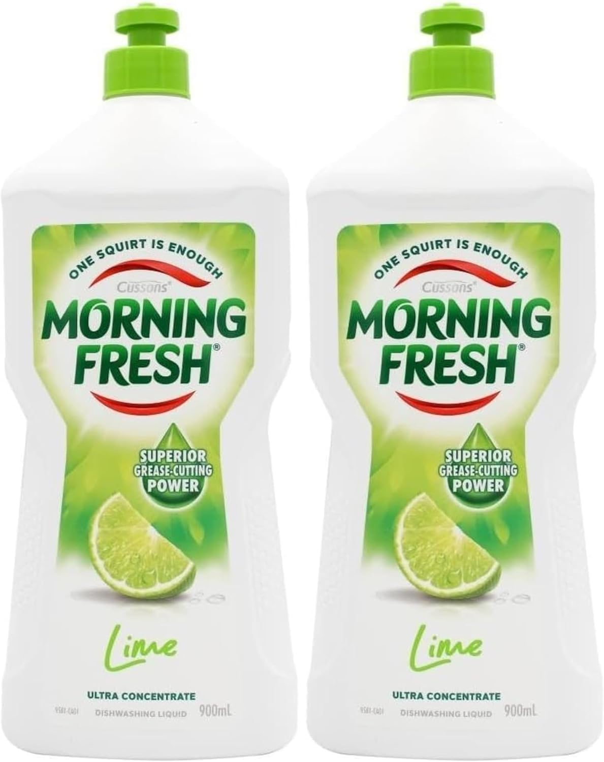 Morning Fresh Dishwashing Liquid, Ultra Concentrate Dishwashing Liquid - Lime, 900Ml image number 2